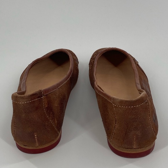 Bed Stu Lexie Brown Leather Ballet Flats - Picture 10 of 11